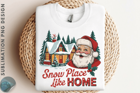Download Kawaii Santa PNG Snow Place Like Home PN - Kawaii Collection