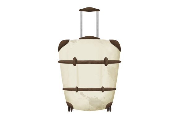 Download Suitcase Watercolor - Premium Resources