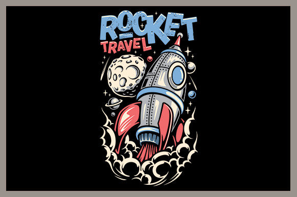 Download Rocket Travel Illustration - Illustration Collection